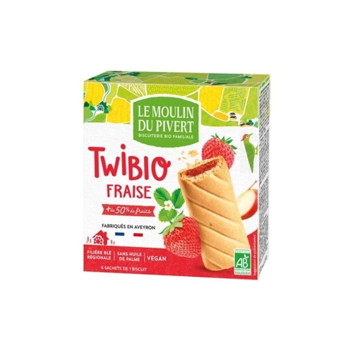 Bild von Twibio Kekse mit Erdbeerfüllung, BIO, 150g