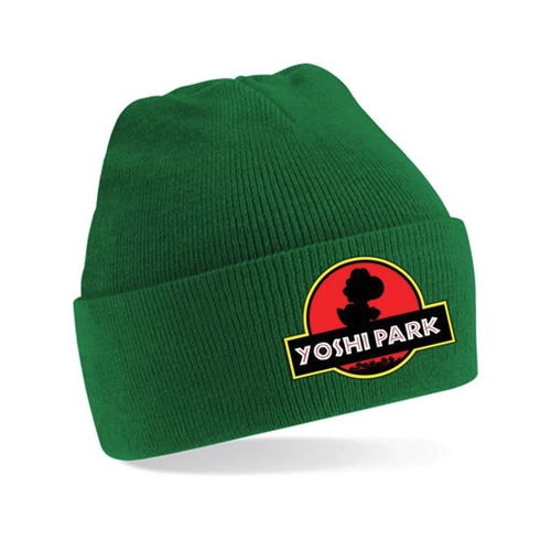 Bild von Blondie & Brownie Beanie Unisex Erwachsenen Mütze Super Yoshi Park Dino Mario