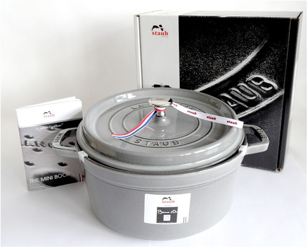 Bild von Staub La Cocotte Mini Cocotte 10 cm, rund, Graphit-Grau, Gusseisen