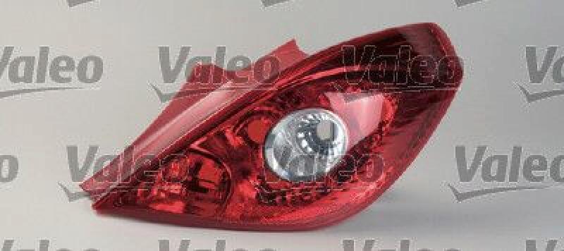 Bild von VALEO 043387 Rückleuchte Heckleuchte, Rücklicht, Schlussleuchte ORIGINAL TEIL links Rot mit Glühlampen mit Lampenträger