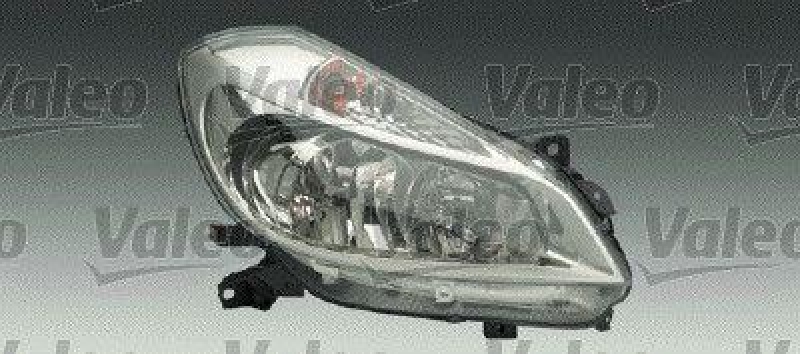 Bild von VALEO Halogen Scheinwerfer, Teilenummer 43746 für die Fahrzeugmodelle RENAULT Clio III (2007 > 2009)