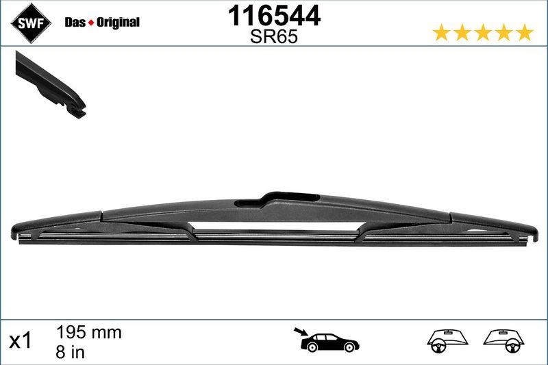 Bild von SWF Wischblatt hinten 1x für TOYOTA 85242-02050 8524202050 116544