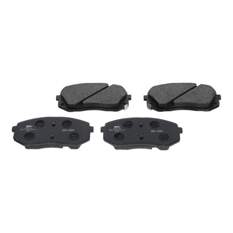 Bild von VALEO Bremsbelagsatz FIRST Vorderachse 301324 Bremsbeläge,Bremsklötze HYUNDAI,KIA,ix35 (LM, EL, ELH),Tucson (TL, TLE),i40 CW (VF),Kona (OS),i40 (VF)