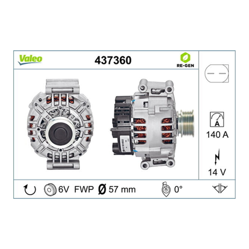 Bild von VALEO Generator für Audi, Seat, Skoda und VW