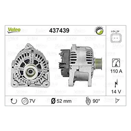 Bild von VALEO 437439 Lichtmaschine für Renault