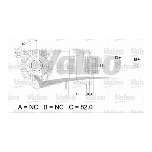 Bild von Valeo Lichtmaschine für Audi, Skoda und VW – Qualität für Ihr Fahrzeug