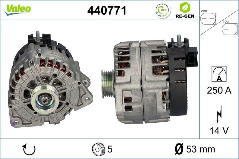 Bild von VALEO 440771 Lichtmaschine 14V 250A MERCEDES-BENZ: S-Class Saloon