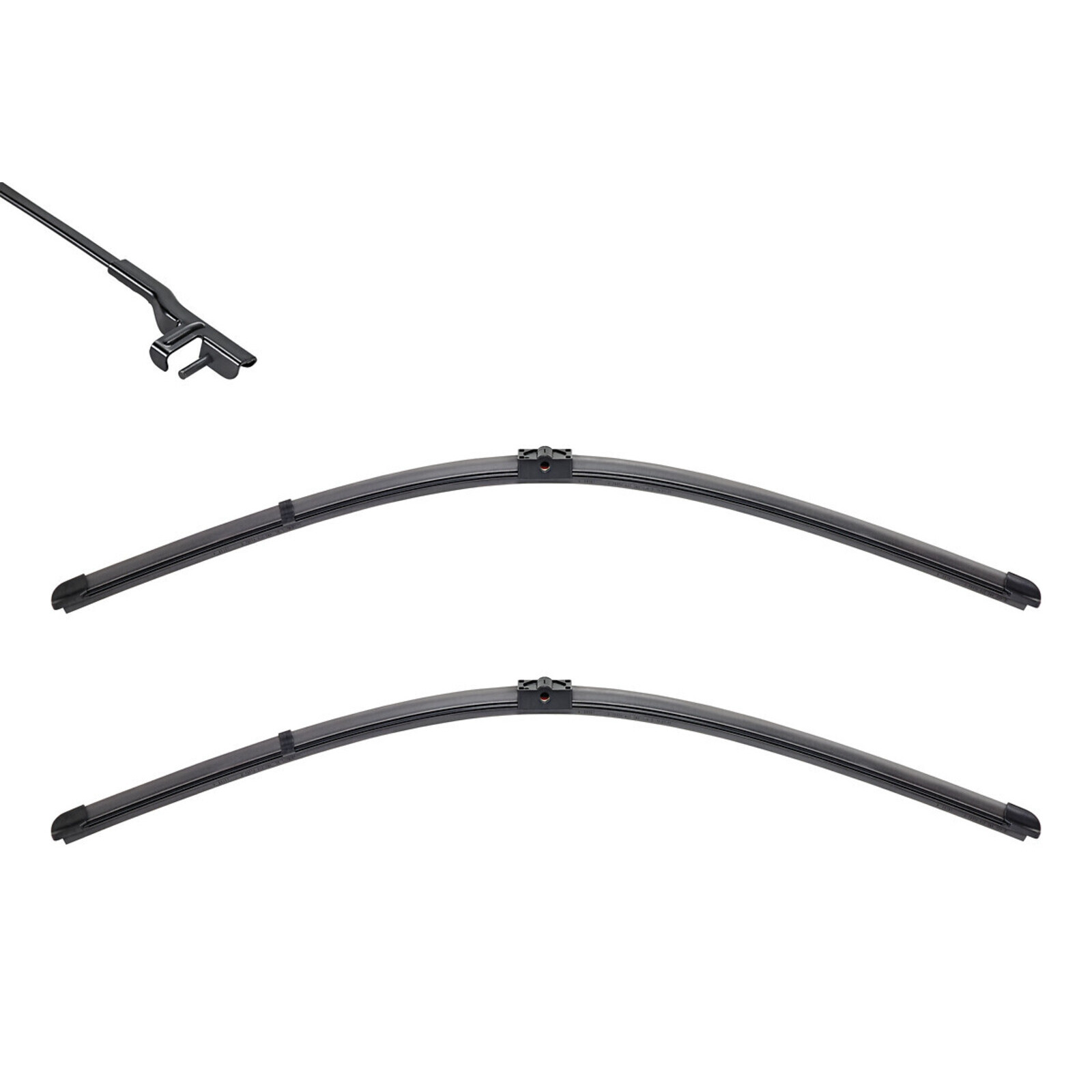 Bild von VALEO Silencio Wischer - VF405 - Leistungsstarke, hervorragende Sicht auf der Straße, einfache Montage - originale Flachblätter 650mm/475mm - Vorne - Set mit 2 Wischerblättern - 574314