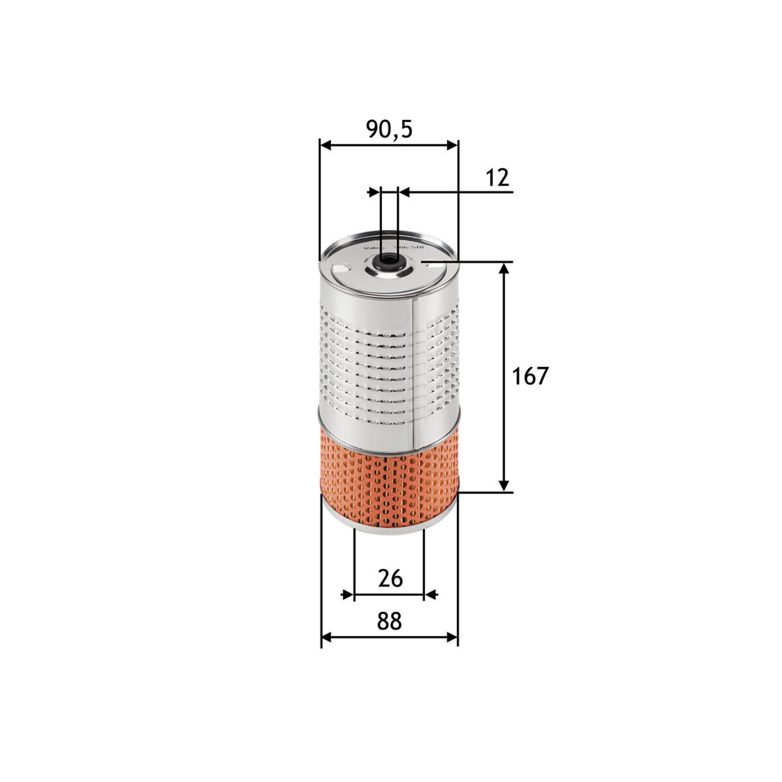 Bild von VALEO Ölfilter Filtereinsatz 586518 Motorölfilter,Filter für Öl MERCEDES-BENZ,SSANGYONG,DAEWOO,190 (W201),Stufenheck (W124),C-Klasse Limousine (W202)