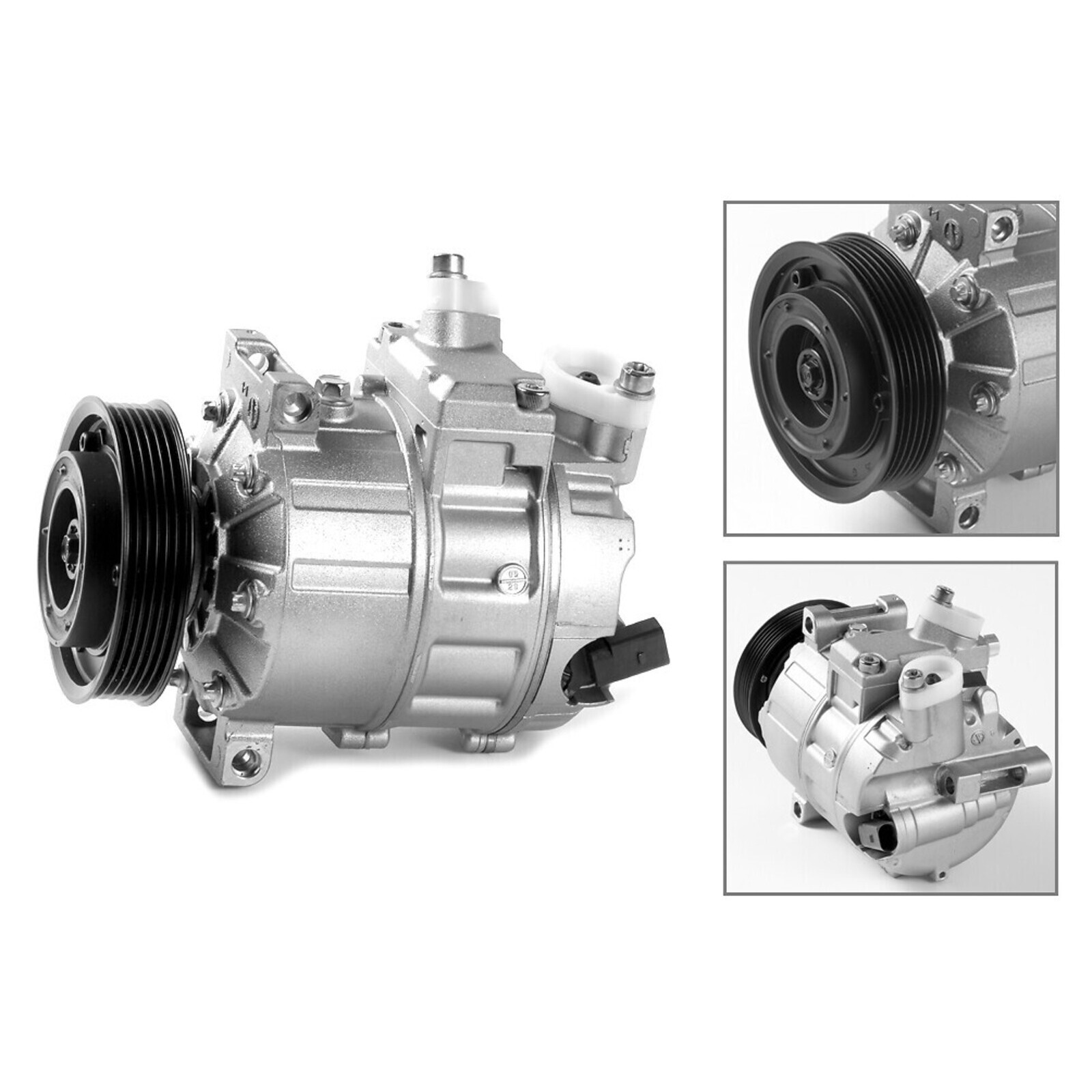 Bild von VALEO Kompressor PAG 46 699357 Klimakompressor,Klimaanlage Kompressor VW,AUDI,RENAULT,Golf V Schrägheck (1K1),Golf VII Schrägheck (5G1, BQ1, BE1, BE2)