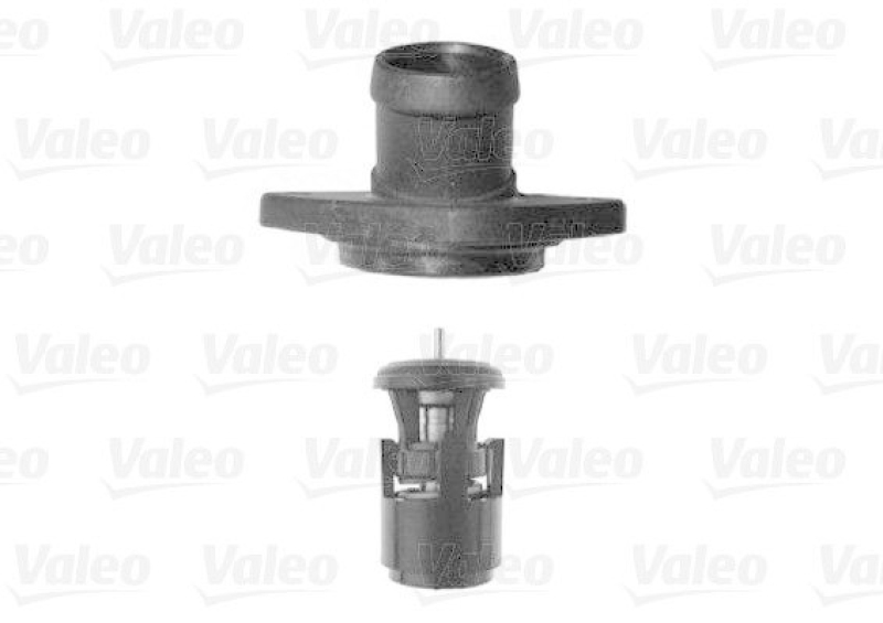 Bild von VALEO 820962 Kühlwasserthermostat 87 mit Dichtungen mit Gehäuse VOLKSWAGEN: Golf 4 Schrägheck, Lupo / Lupo 3L, Golf 5 Schrägheck