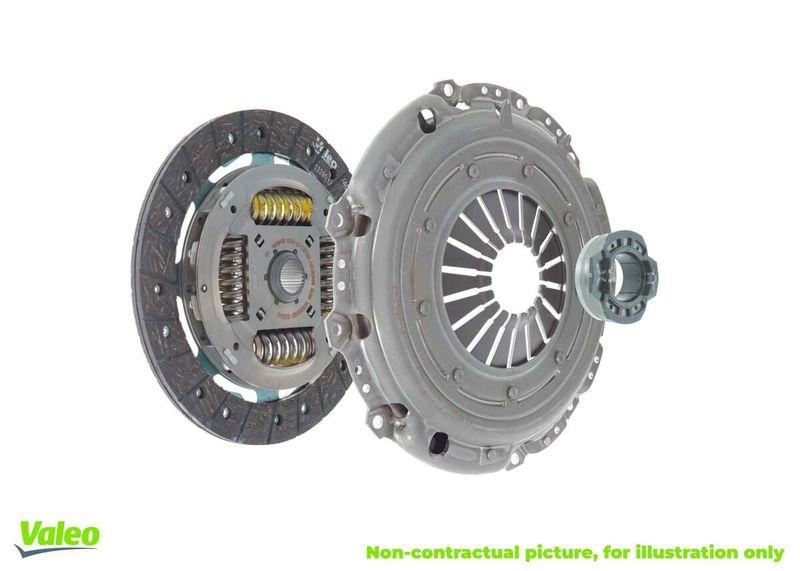 Bild von VALEO KIT3P 826568 Kupplungssatz mit Ausrücklager 186
