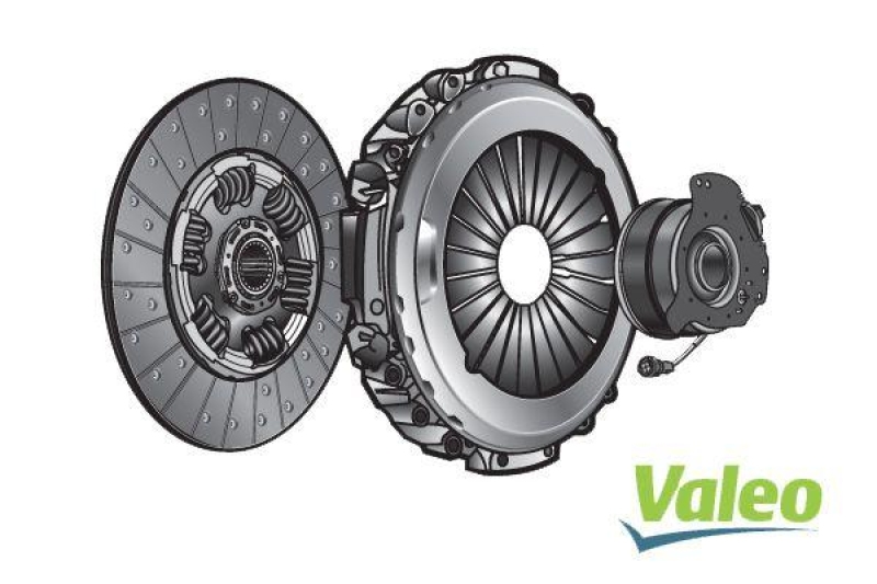 Bild von VALEO Universal mit Zentralausrücker für MAN 81.30005-9100 81300050100 81.30005-0100 827643