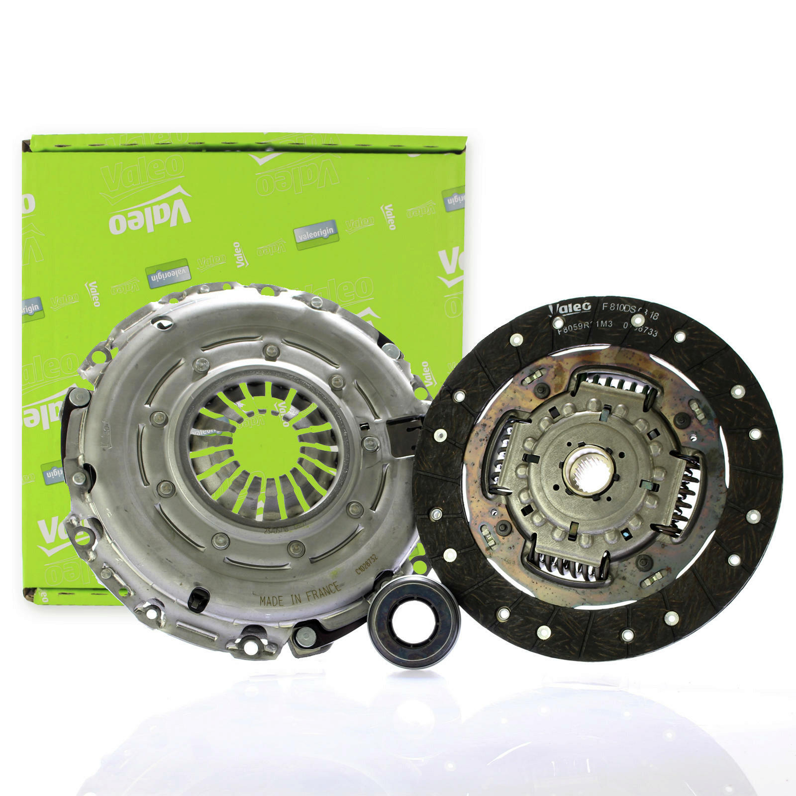 Bild von VALEO KIT3P 828454 Kupplungssatz mit Ausrücklager, Spezialwerkzeug zur Montage nicht notwendig 242 PEUGEOT: Expert II Van, CITROËN: Dispatch II Van