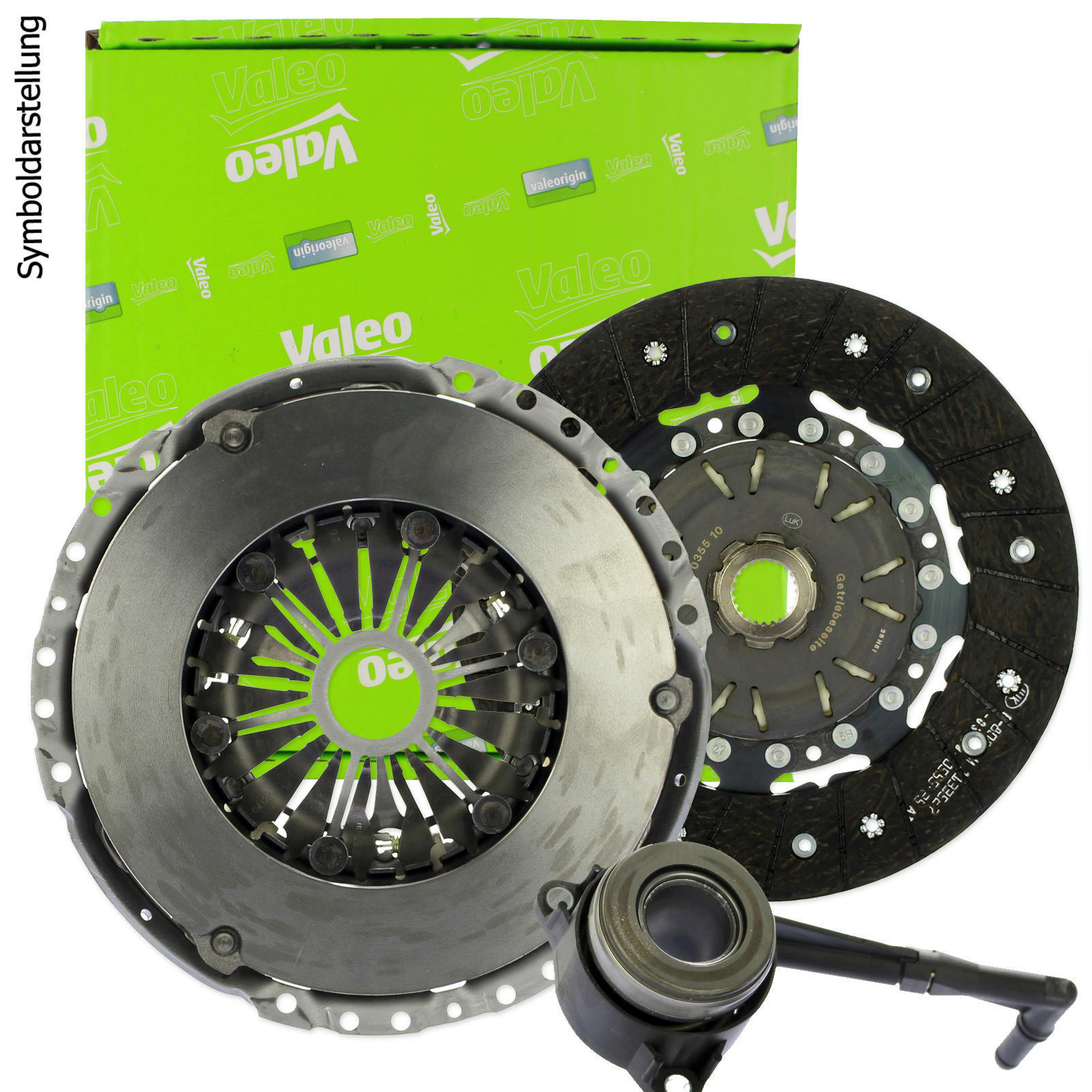 Bild von VALEO KIT3P (CSC) 834104 Kupplungssatz mit Zentralausrücker 216 DACIA: Duster Off-Road, NISSAN: Juke, Note I, Qashqai / Qashqai+2 I