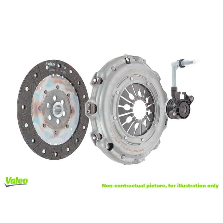 Bild von VALEO 834537 Kupplungssatz mit Zentralausrücker ohne Sensor 240 OPEL: Astra J Hatchback, Astra H Caravan, Astra J Sports Tourer