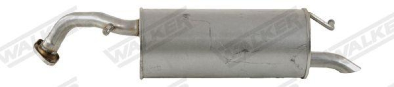 Bild von WALKER 23857 Endschalldämpfer Endtopf, Auspuff Endtopf, Nachschalldämpfer 880 ohne Anbauteile MAZDA: 2 Hatchback