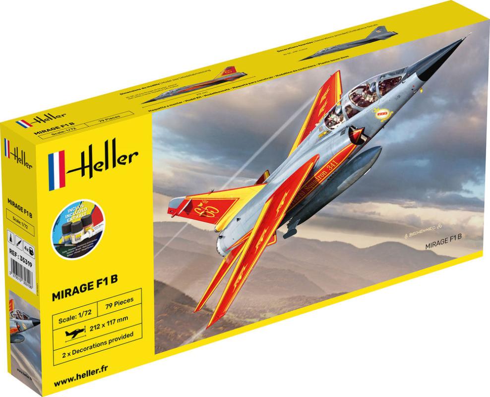 Bild von Heller STARTER KIT Mirage F1