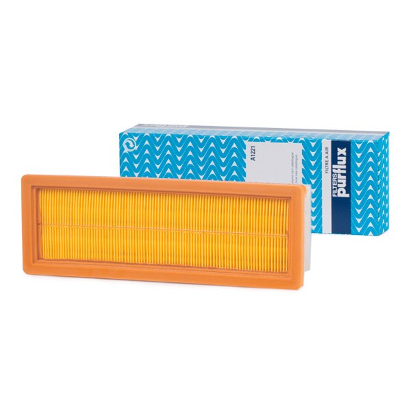 Bild von PURFLUX Luftfilter Filtereinsatz A1221 Motorluftfilter,Filter für Luft FORD,FIAT,ALFA ROMEO,KA (RU8),GRANDE PUNTO (199),PANDA (169),500 (312)