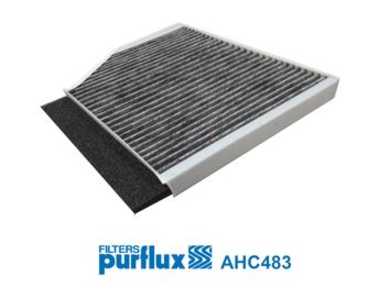 Bild von PURFLUX Innenraumfilter Aktivkohlefilter AHC483 Filter, Innenraumluft,Pollenfilter MERCEDES-BENZ,C-Klasse T-modell (S205),C-Klasse Limousine (W205)