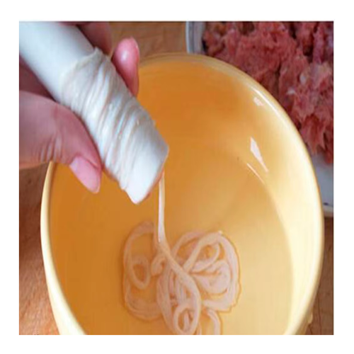 Bild von Wurst Verpackung Werkzeuge 5Pc Gehäuse für Wurst Salami Kaliber 50Mm Länge: 50Cm Jeweils + Trichter