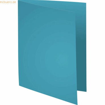 Bild von 5 x Exacompta Aktendeckel Forever A4 220g VE=100 Stück hellblau