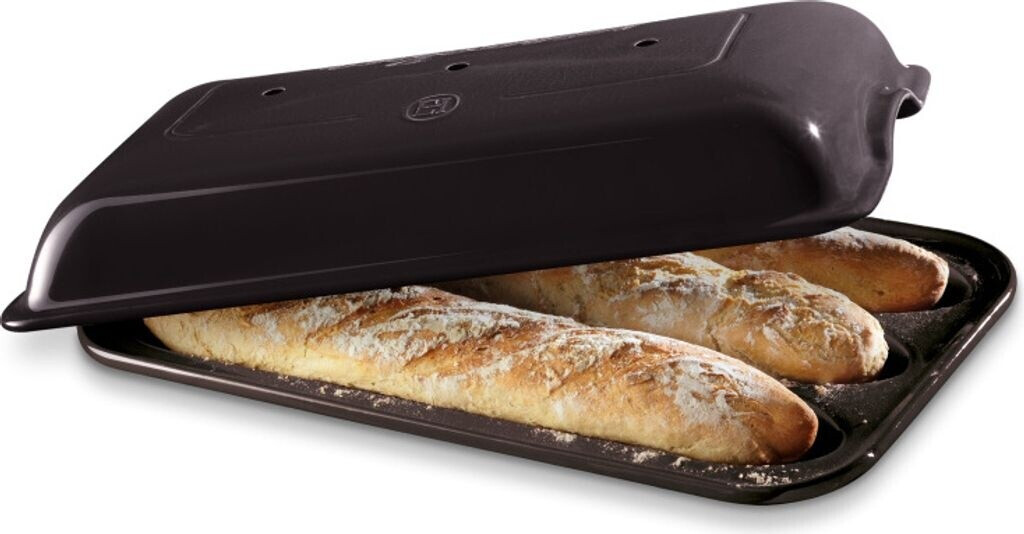 Bild von Emile Henry Baguette Set Kohle 39,5x23cm