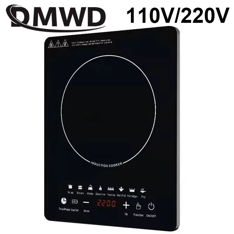 Bild von 110V/220V Elektrischer Magnetischer Induktionsherd Wasserdichter Hot Pot Ofen Ofen Kochherd Küche