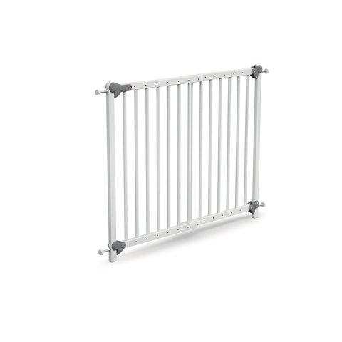 Bild von WEBABY Schutzgitter 73-110 cm Buche weiß – Treppenschutzgitter - Akzeptabel
