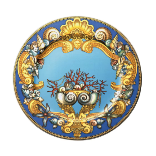 Bild von Elegante Keramikteller im Ozean-Design