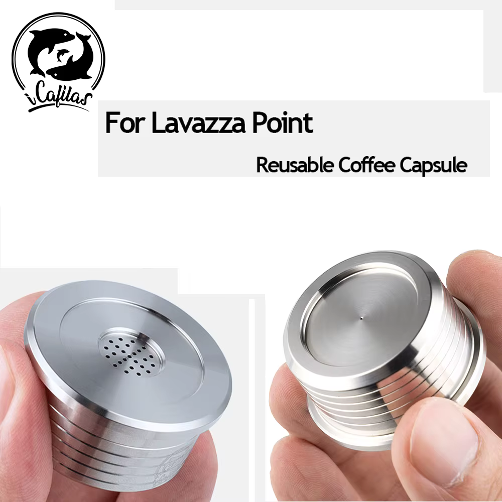 Bild von Icafilas wieder verwendbare Kaffee kapsel für Lavazz-a-Punkt Kaffee kapsel machen Kaffee korb Filter