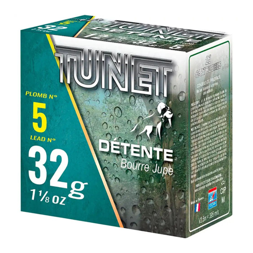 Bild von Tunet 12/70 Detente 3,0mm / 32g – Zuverlässige Schrotmunition für Jagd und Schießsport