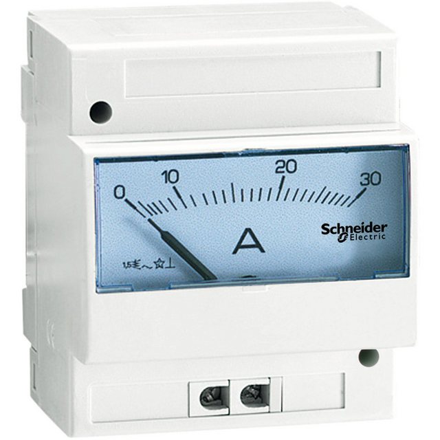 Bild von 5x Schneider Electric Skala für Analogamperemeter, 0-100A 16034 (Stromzange), Messtechnik, Schwarz, Weiss