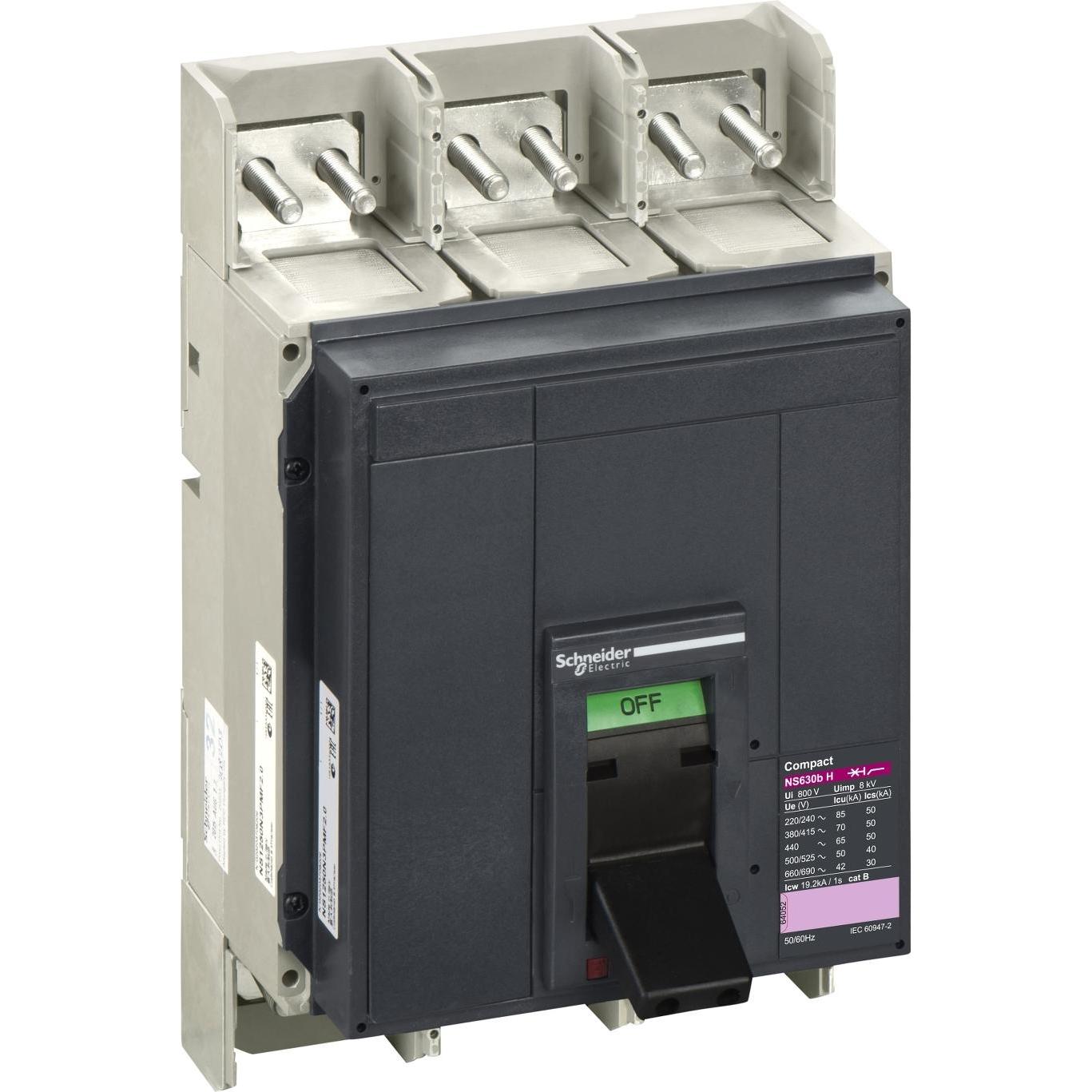 Bild von Schneider Electric 33221 Leistungsschalter 1 St. Schaltspannung (max.): 690 V/AC (B x H x T) 210 x 3
