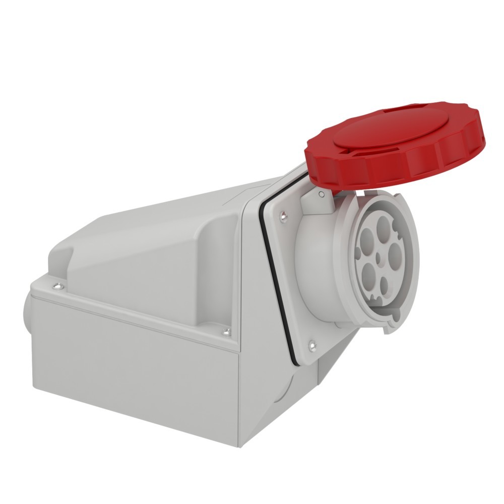Bild von Schneider Electric, Steckdose, SE 81183 Wandsteckdose IP67 63A 400V 5P