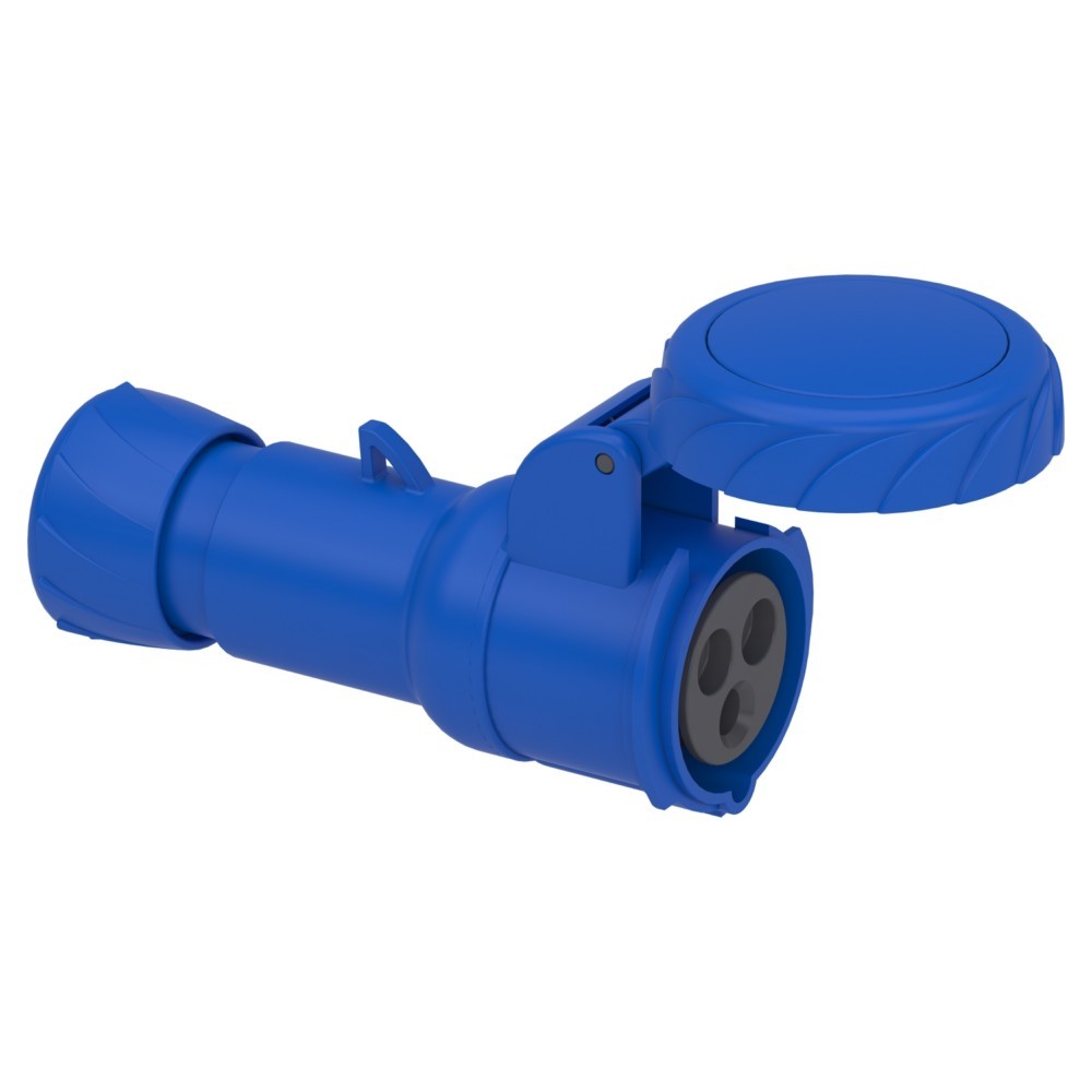 Bild von Merlin Gerin, Netzstecker + Netzkupplung, Einbaubuchse 16A FEMALE IP67 230V 3P