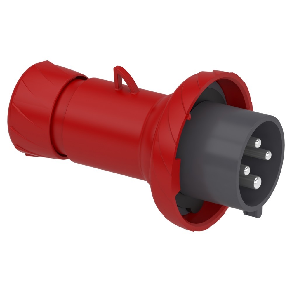 Bild von Schneider Electric, Netzstecker + Netzkupplung, SE PKE32M734 Stecker Ip67 32A 400V 4P (CEE 32/3)
