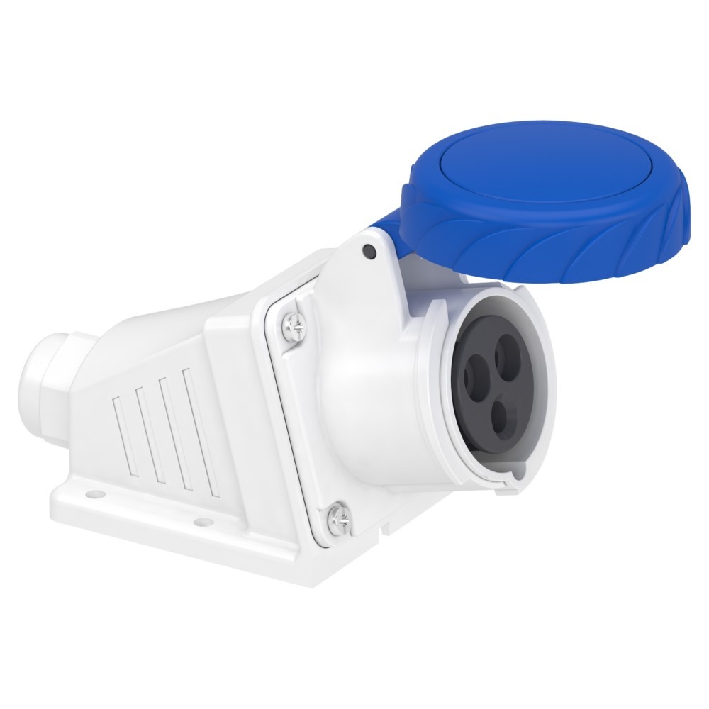 Bild von Schneider Electric, Steckdose, SE PKF16W723 Wandsteckdose Ip67 16A 230V 3P
