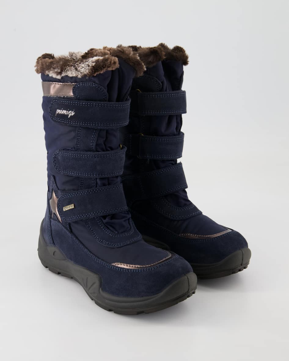 Bild von Primigi Schuhe - Pwigt 68784 Veloursleder und Textil (Blau, Gr. 33)