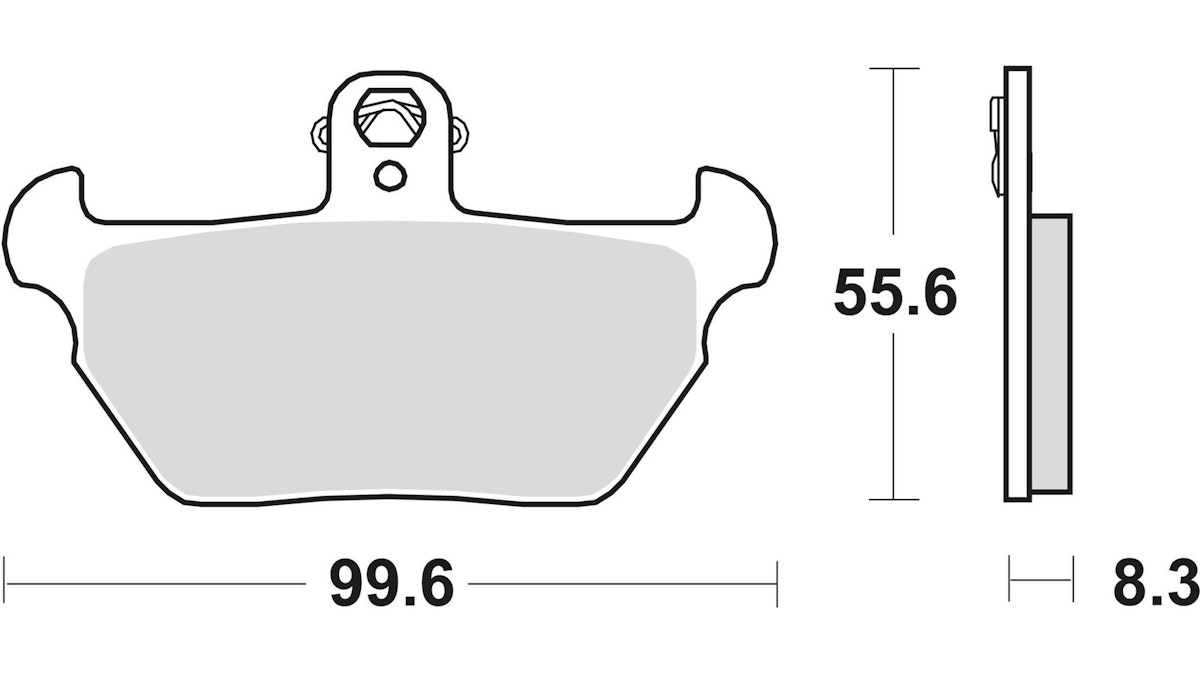 Bild von TRW Sinter Street MCB621SV Bremsbelagsatz Bremsbeläge, Bremsklötze, Bremssteine