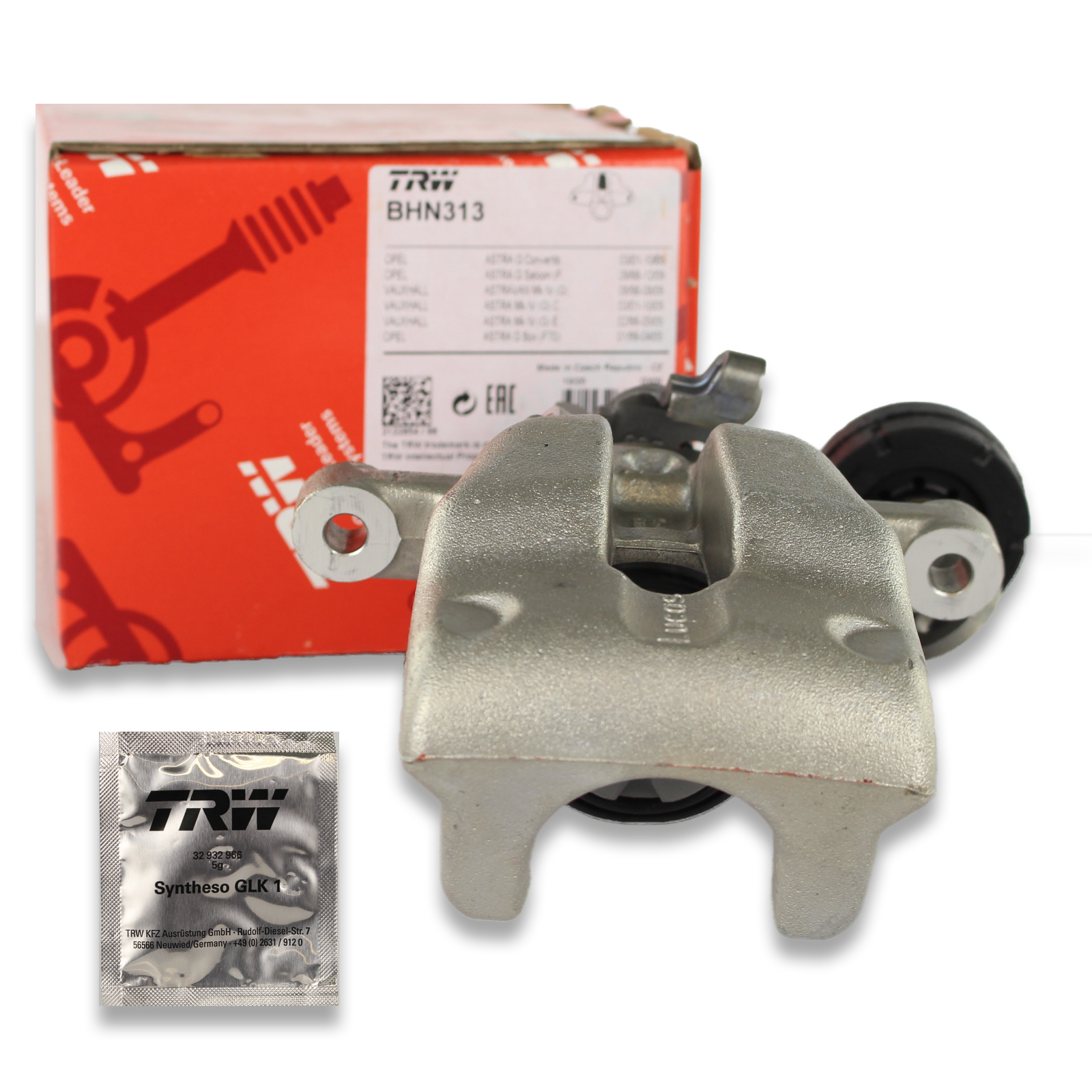 Bild von TRW BHN313 Bremssattel Bremszange Aluminium OPEL: Meriva A, Astra G CC, Zafira A