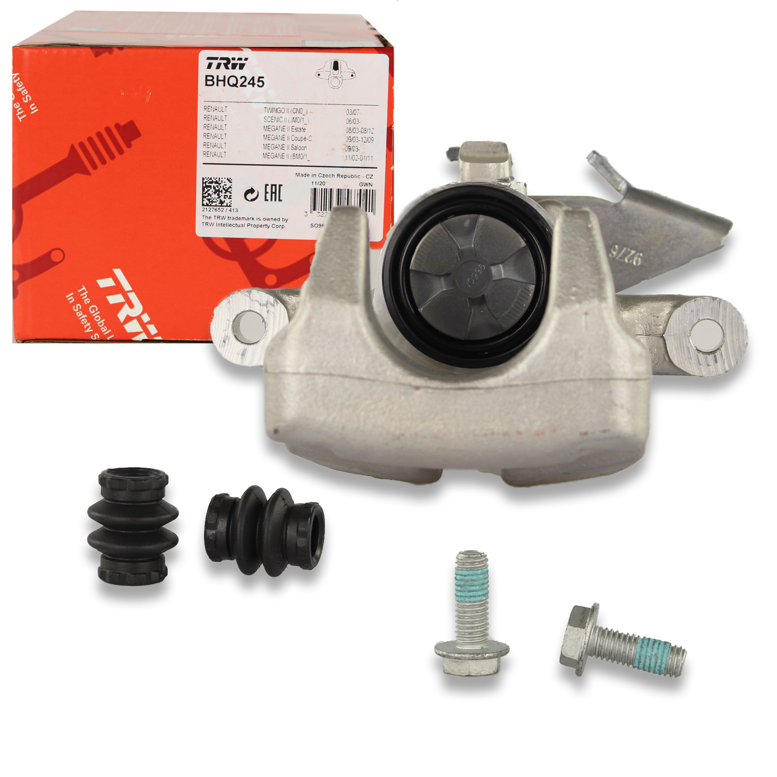 Bild von TRW Bremssattel hinten links m. integr. Feststellbremse 34mm für RENAULT TRUCKS IVECO 42536624 42548187 7711135736 BHQ245