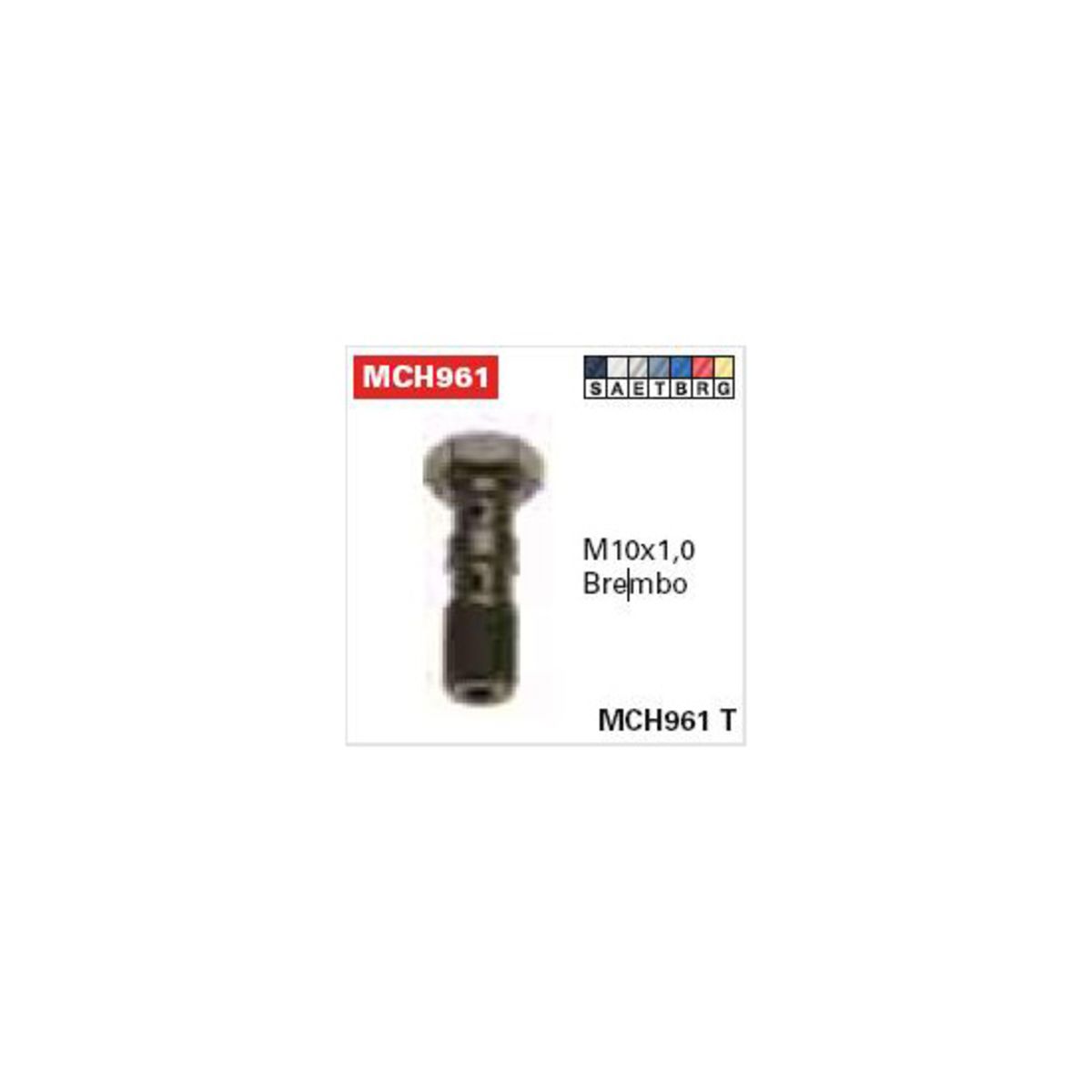 Bild von Schraube, Bremsleitung TRW MCH961T