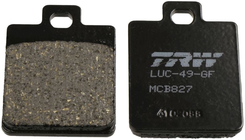Bild von TRW MCB827 Organic Allround Bremsbelagsatz für Piaggio Motorcycles LIBERTY 4T 2001 - Vorderachse und andere Motorräder