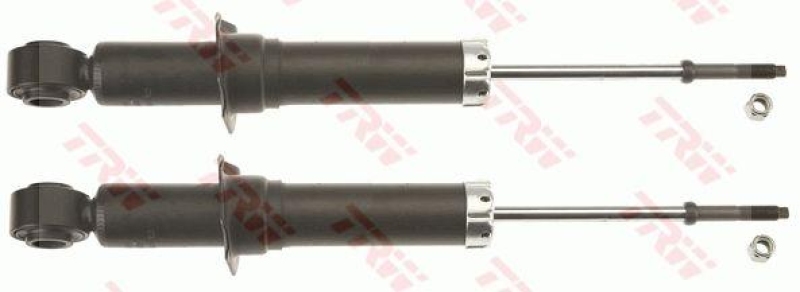 Bild von TRW JGT1254T Stoßdämpfer Federbein, Stossdämpfer Hinterachse Gasdruck 57 12,5 Zweirohr Teleskop-Stoßdämpfer oben Stift, unten Auge TWIN