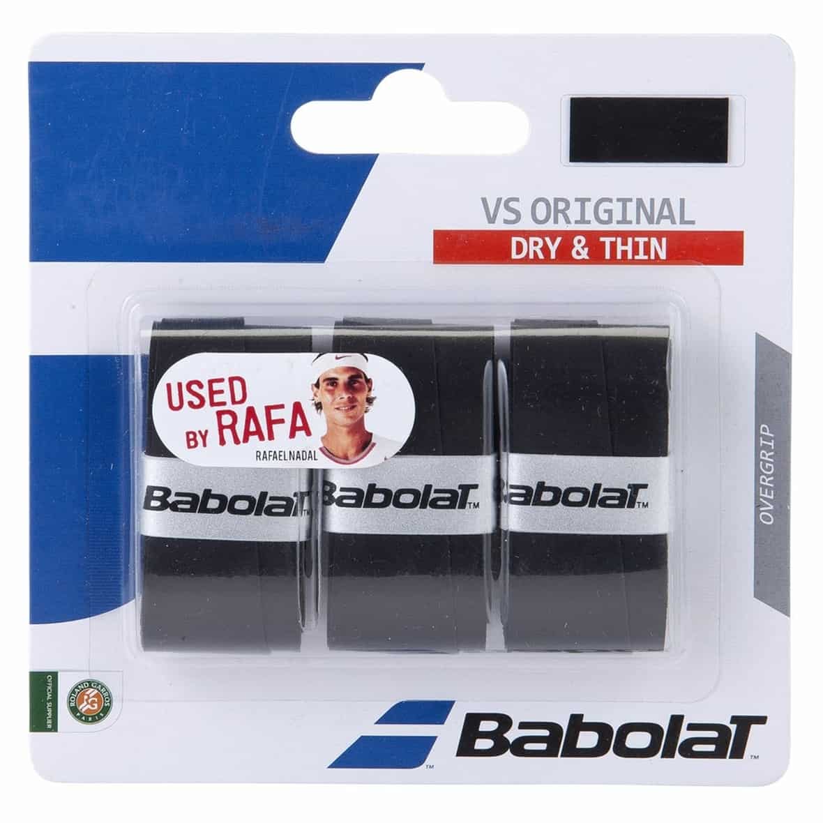 Bild von Babolat Griffband VS Grip Original 3 Pack schwarz