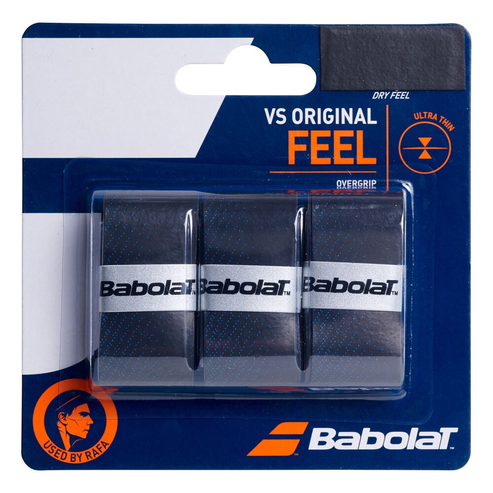Bild von Babolat Griffband VS Grip Original 3 Pack schwarz gelb