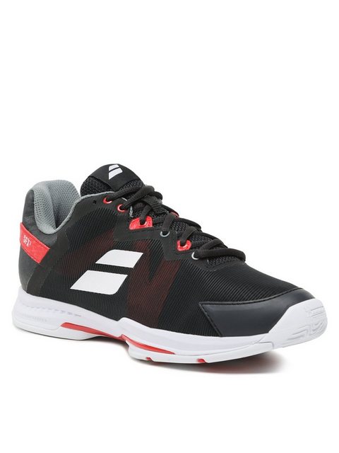 Bild von Babolat Schuhe Sfx3 All Court Men 30S23529 Black/Poppy Red Sneaker