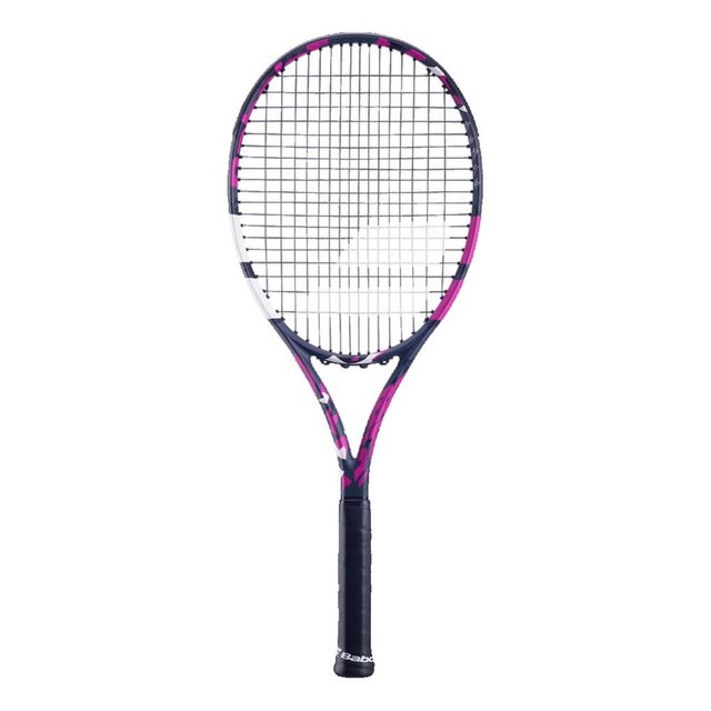 Bild von Babolat - Tennisschläger für Erwachsene Boost Aero Pink - Leichter Schläger für Damen - Besaitet und Rahmen aus Graphit für Leichtigkeit und Power beim Spielen - Größe 0 - Farbe: Grau/Pink