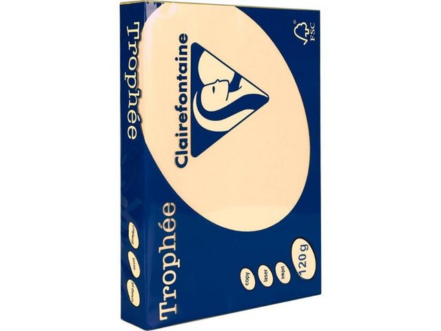 Bild von CLAIREFONTAINE Kopierpapier Clairfontaine Farbiges Kopierpapier 'Trophee' 120